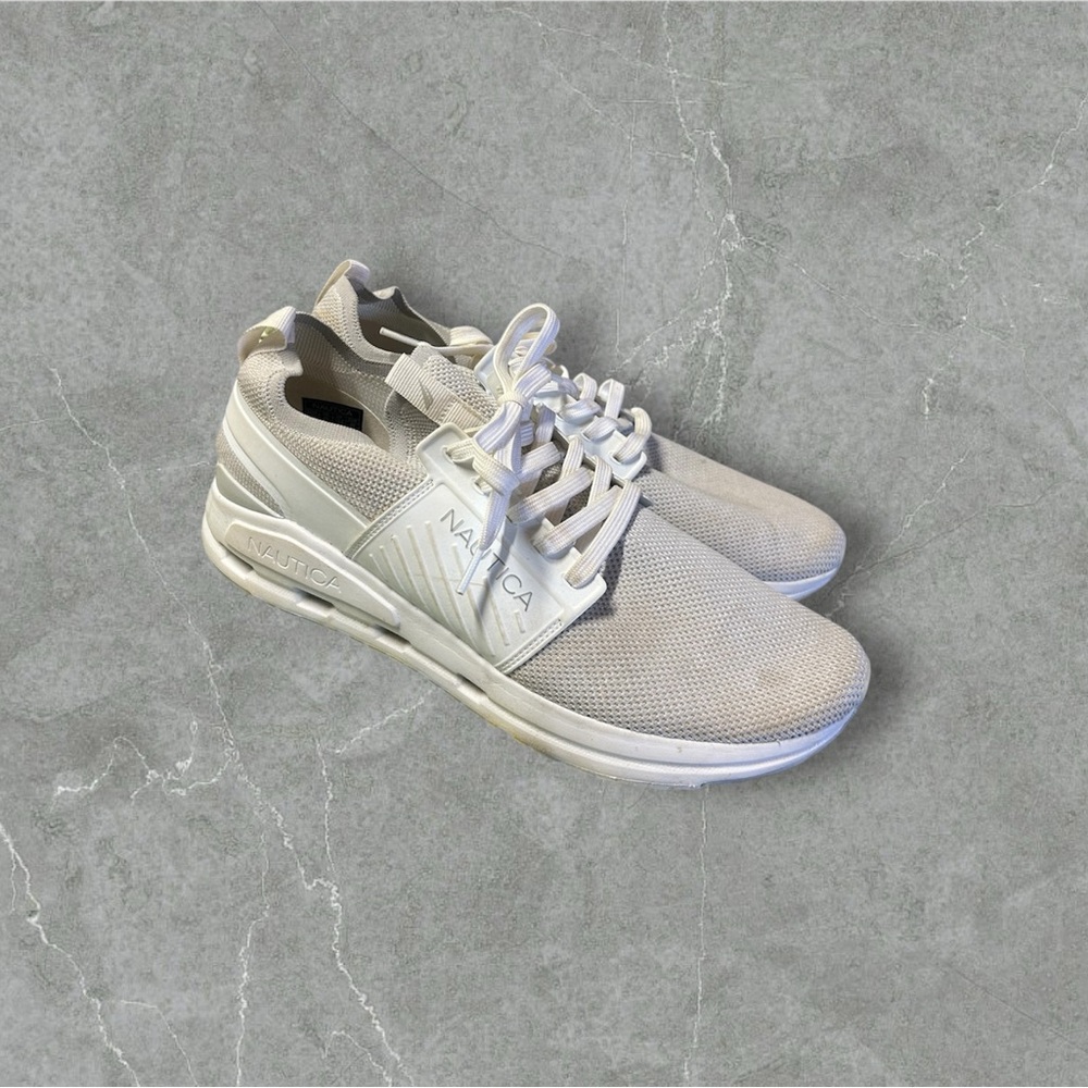 Nautica Men's Gareth White Sneaker size 13